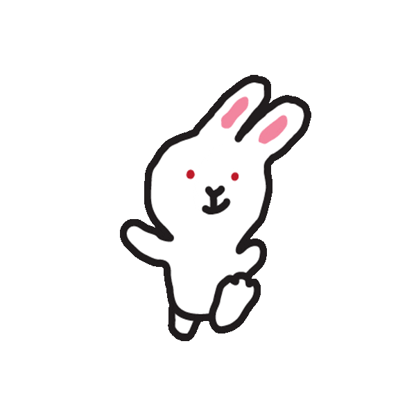 Bunny Rabbit Sticker by Klairs