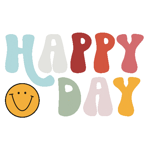 Happy Good Vibes Sticker
