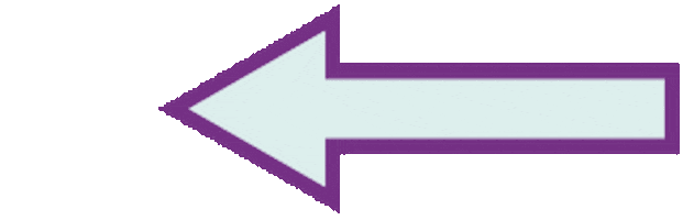 Blue Arrow Sticker