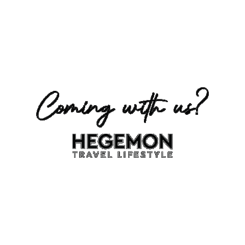 HegemonTravel giphygifmaker travel agency lifestyle Sticker