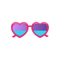 Sticker Sunglasses Sticker by Kim Campbell