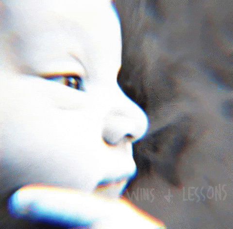 Wins_and_Lessons smoke thinking damn think GIF