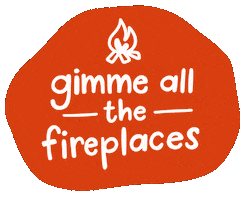 cheapoldhouses fire retro vintage home Sticker