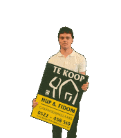 Makelaar Verkocht Sticker by Hup en Fidom Makelaars