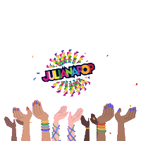 Party Dancing Sticker by Julianapop
