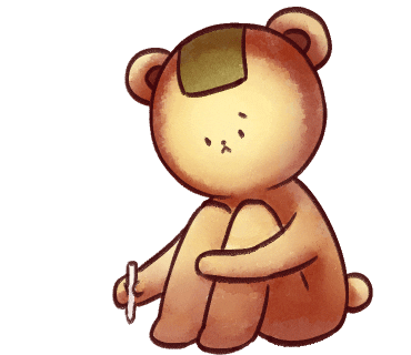Space Bear Sticker