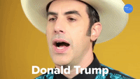 Sacha Baron Cohen Does Donald Trump