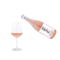 Wine Bottle Friday Sticker by PURE The Winery