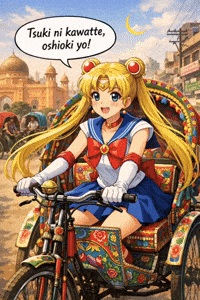 Neon_Bangladesh_Studio anime sailor moon anime girl bangladesh GIF