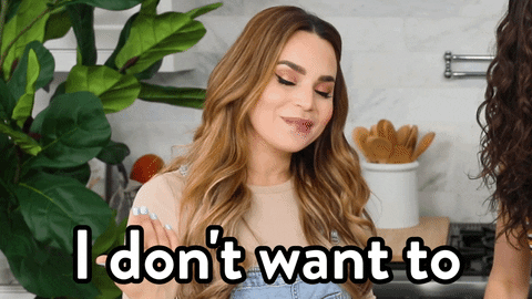 No Way Whatever GIF by Rosanna Pansino