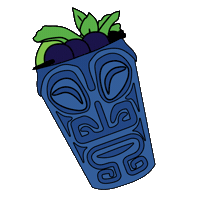 Mai Tai Paradise Sticker by Trader Vic's