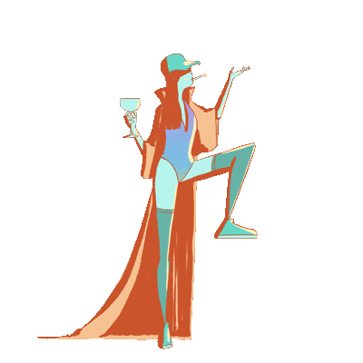 Neon Dance Sticker