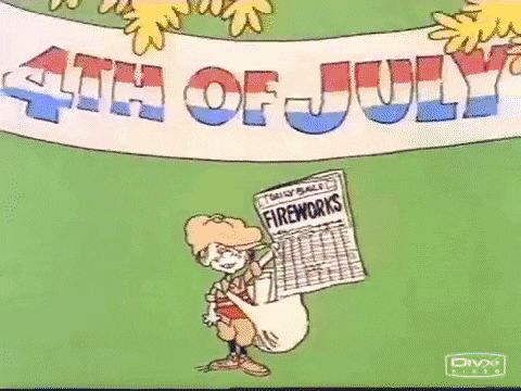 Fourth Of July Vintage GIF