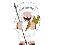 Father Sky Sticker