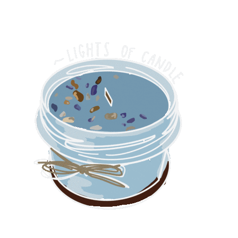 Lights Candle Sticker