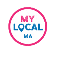 VisitMA happiness local shop local staycation Sticker