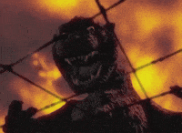 Godzilla 1954 Laughing GIF