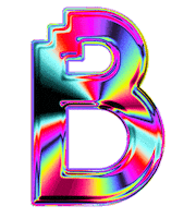 Letter B Sticker