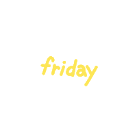 Friday Sticker by chxrrypie