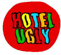 HotelUgly music band tour hotelugly Sticker