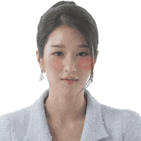 Korean Drama Smile Sticker
