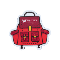 Back To School Sticker by Western Colorado University