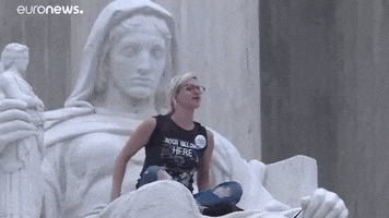 Raised Fist Usa GIF by euronews