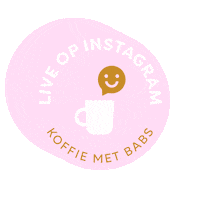 Koffiemetbabs Sticker by studioBABS
