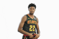 Bruno Fernando Reaction GIF by Atlanta Hawks