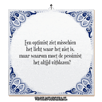 Hoop Spreuk Sticker by Tegelspreuken.nl