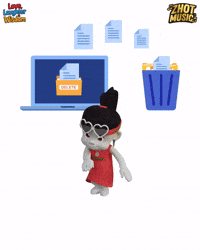 Space Delete GIF by Zhotcita