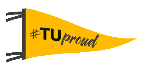 Pennant Sticker by Towson University