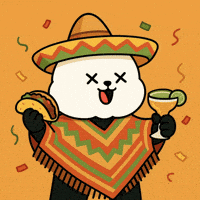 Cinco De Mayo Celebration GIF by Kanpai Pandas