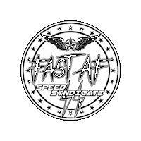 FastAF_SS racing race fast motorcycle Sticker