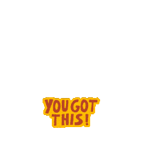 You Can Do It Sticker by Ashwin Gane