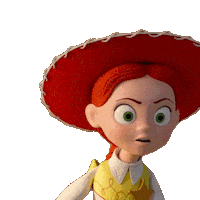 Surprise Shock Sticker by Disney Pixar