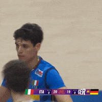 High Five Volleyball GIF
