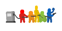 Friends Love Sticker by Aral AG