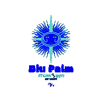 Blupalm Sticker by Blu Scarpa