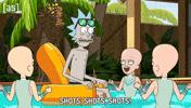 Drunk Rick And Morty GIF by Adult Swim