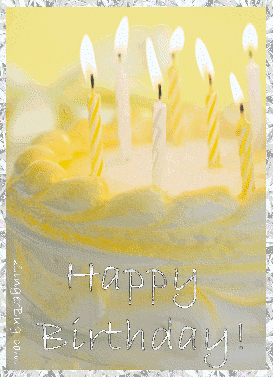 birthday cake GIF