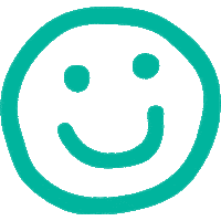 Happy Smiley Face Sticker by Peexeo
