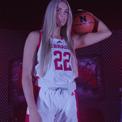 Basketball Nebraska GIF by Huskers