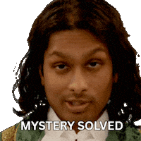 Case Closed Detective Sticker by Ashwin Gane