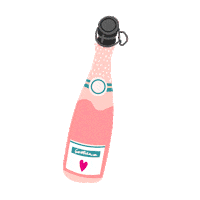 Happy Party Sticker by Pink Kisses