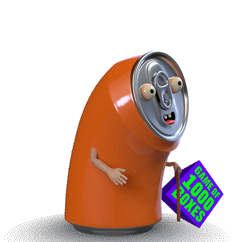 Game Show Cans Sticker by Game of 1000 Boxes