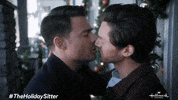 Jonathan Bennett Kiss GIF by Hallmark Channel