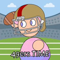 Go 49Ers GIF by Fatman