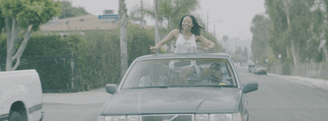 arriving palm trees GIF by GoldLink