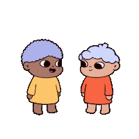 Friends Chibi Sticker by Happy Homies